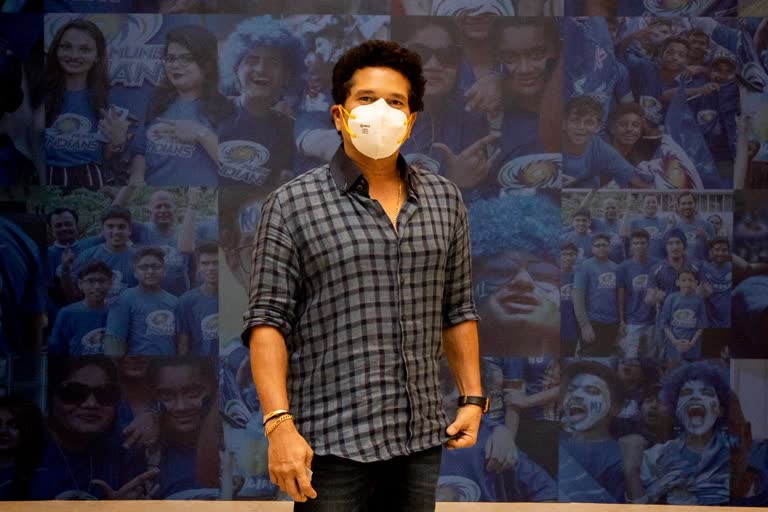 Sachin Tendulkar  സച്ചിൻ ടെൻഡുൽക്കർ  Mumbai Indians Mentor Sachin Tendulkar Arrives In UAE  Sachin  മുംബൈ ഇന്ത്യൻസ്  Mumbai Indians  IPL