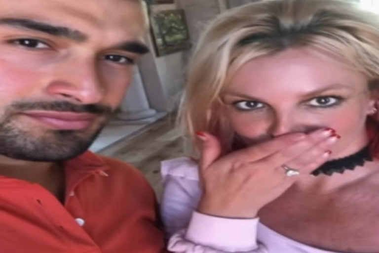 Britney Spears and Sam Asghari