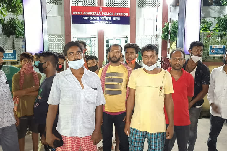Unpleasant situation at Akhaura Indo Bangla check post