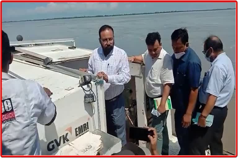 health minister Keshab Mahanta inspections of Nimatighat 108 service