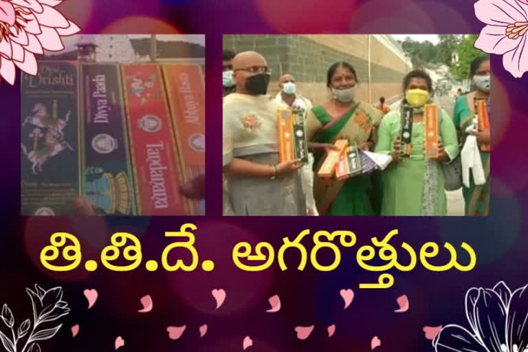 incense sticks sales started at tirumala