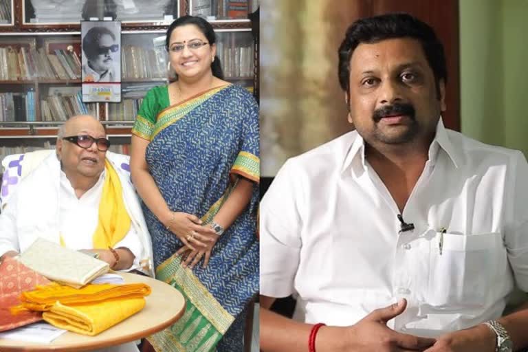 டாக்டர் கனிமொழி என்விஎன் சோமு, கேஆர்என் ராஜேஸ்குமார், krn rajeskumar, dr kanimozhi nvn somu