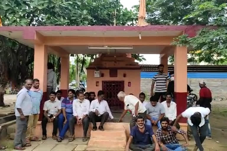 Temple demolish in Kalaburgi