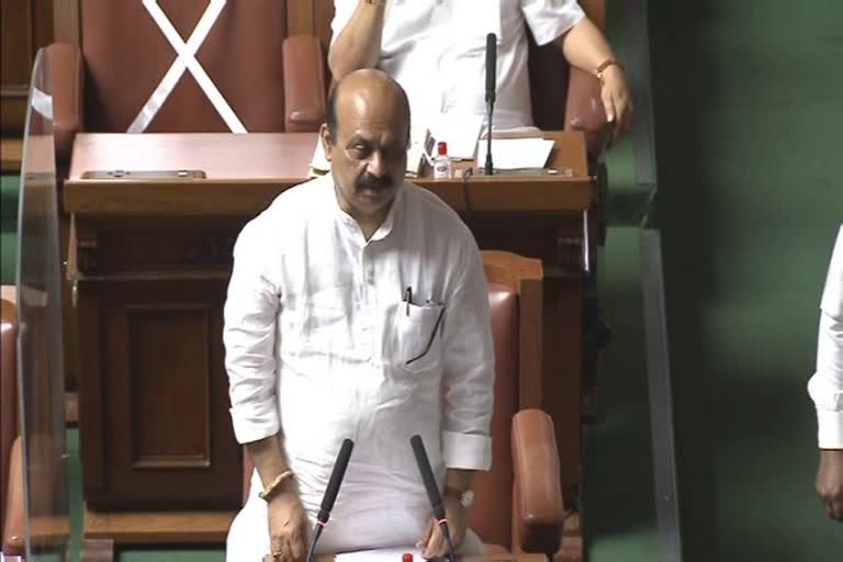 cm basavaraja bommai condolence speech for oskar farnandes and sanchari vijay