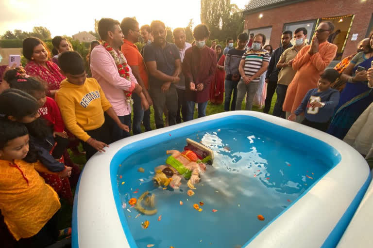 Ganesh Immersion celebrations in Brussels