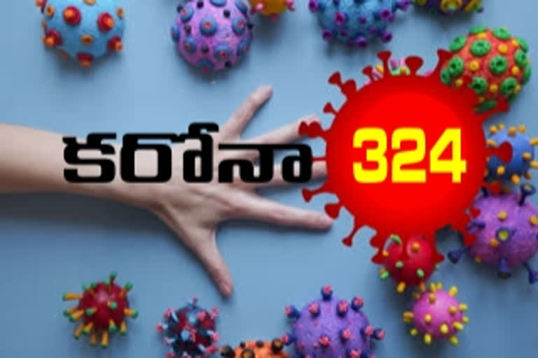 త్తగా 324 కరోనా కేసులు