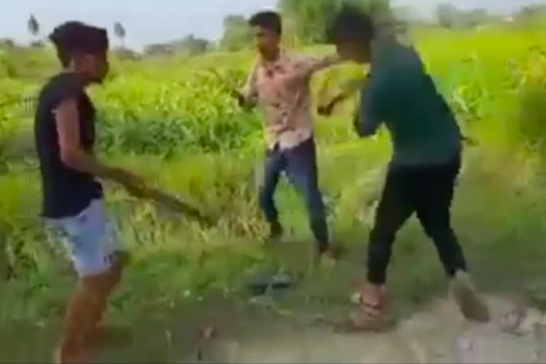 Video of youth beating goes viral in Samastipur