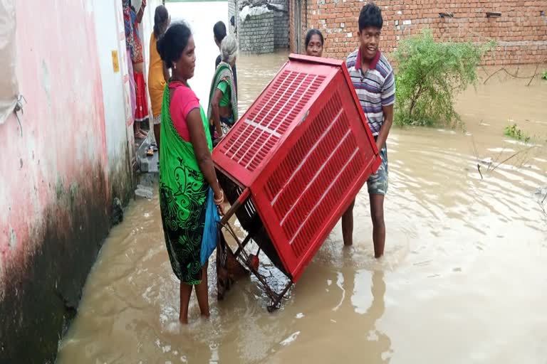 Rain became a disaster in Korba