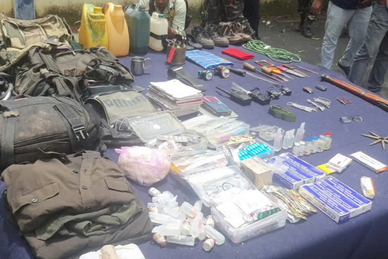 Odisha: Huge cache of arms, ammunitions seized from Maosits-hideouts