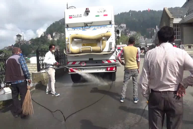 Water wastage in Shimla