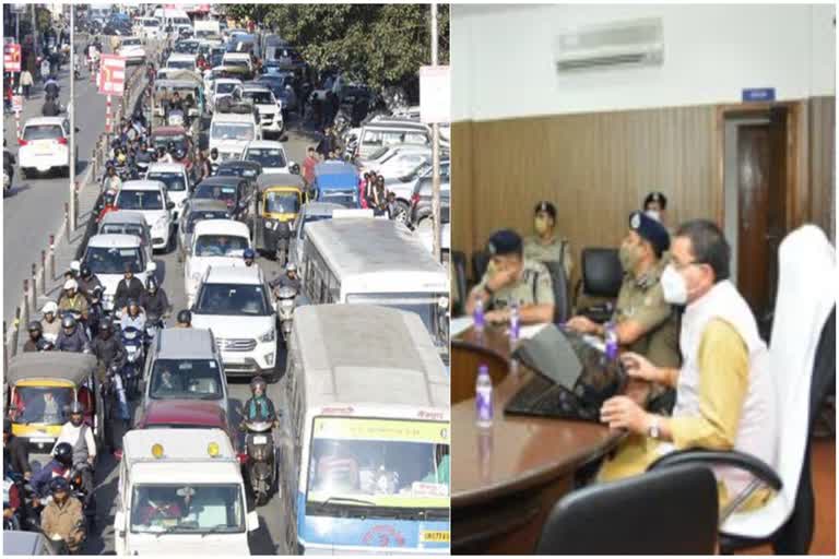 chief-minister-has-given-strict-guidelines-to-the-dgp-regarding-the-traffic-problem