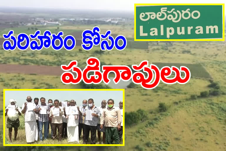 Lalpuram farmers struggle for compensation