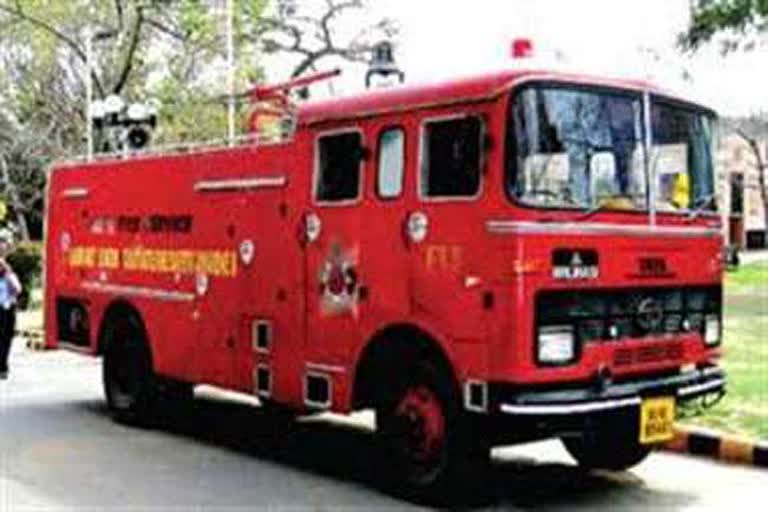 fire in wool warehouse, Bikaner News