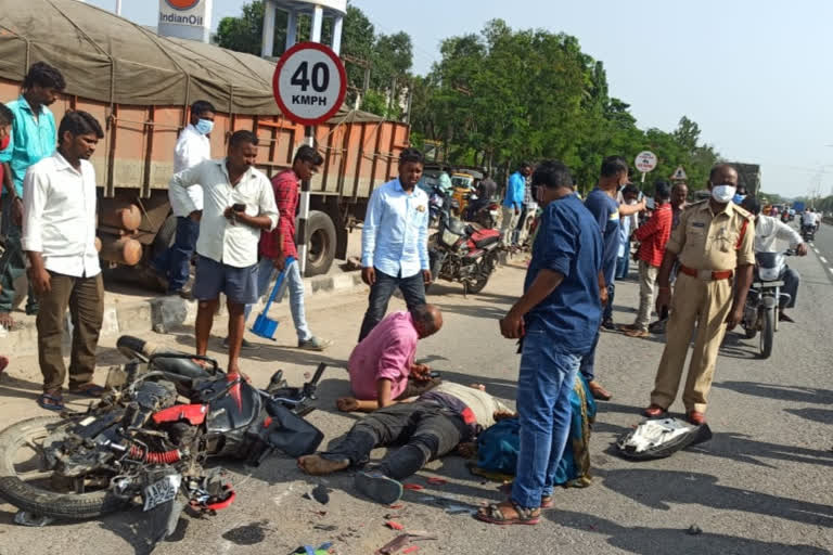 accident in guntur