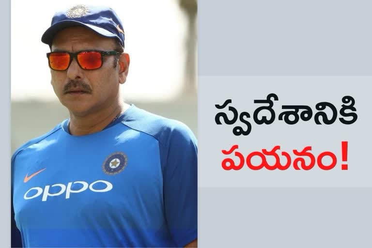 Ravi Shastri, Team India Coaching Staff Returning to India Post Covid Recovery
