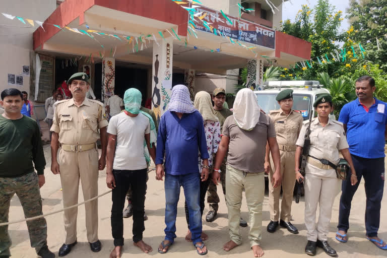 criminal dharma paswan arrested in Jamui