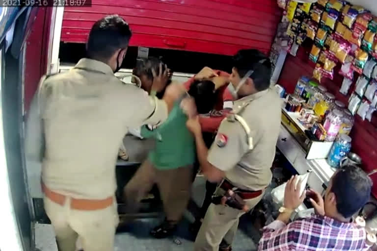 Police beat up coffee shop owner and servant in ghaziabad