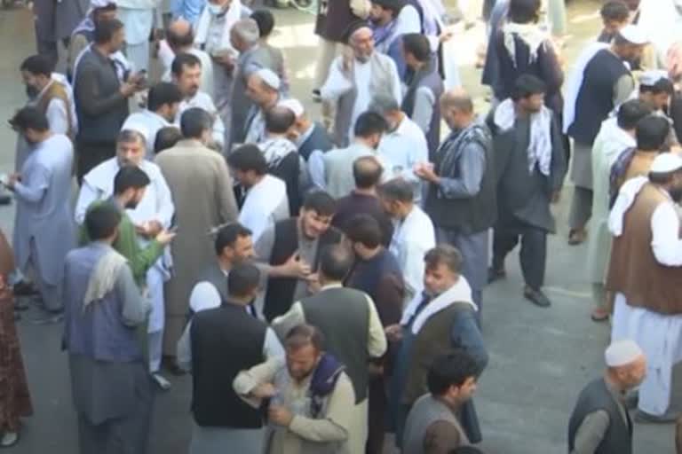 people are selling household items for food in kabul