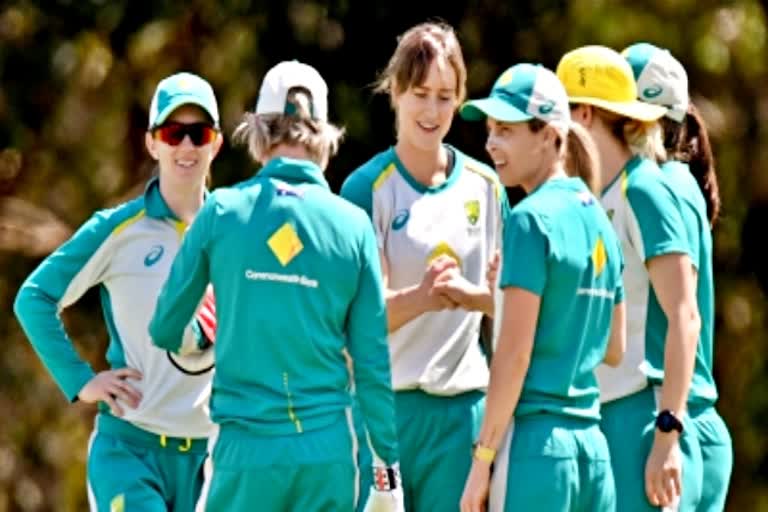 Australia beat India  women cricket  Australia beat India in practice match  cricket News  Sports News  महिला क्रिकेट  ऑस्ट्रेलिया ने अभ्यास मैच में भारत को हराया