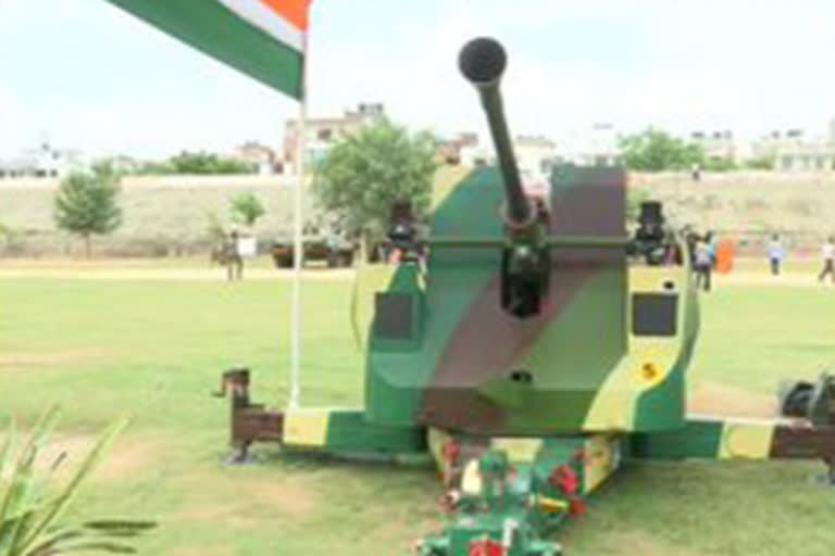 Indian Army organizes exhibition in jaipur  India's victory in 1971 war  1971 യുദ്ധം വാര്‍ത്ത  1971 ഇന്ത്യ പാക് യുദ്ധം വാര്‍ത്ത  കിഴക്കന്‍ പാകിസ്ഥാന്‍ വിമോചനം വാര്‍ത്ത  ജയ്‌പൂര്‍ സൈന്യം പ്രദര്‍ശനം വാര്‍ത്ത  സൗത്ത് വെസ്‌റ്റേണ്‍ കമാന്‍ഡ് പ്രദര്‍ശനം വാര്‍ത്ത  പ്രതിരോധ ഉപകരണങ്ങള്‍ പ്രദര്‍ശനം വാര്‍ത്ത  ജയ്‌പൂര്‍ ചിത്രകൂട് സ്റ്റേഡിയം പ്രദര്‍ശനം വാര്‍ത്ത  ഇന്ത്യ പാക് യുദ്ധം 50 വാര്‍ഷികം വാര്‍ത്ത  1971 യുദ്ധം 50 വര്‍ഷം വാര്‍ത്ത