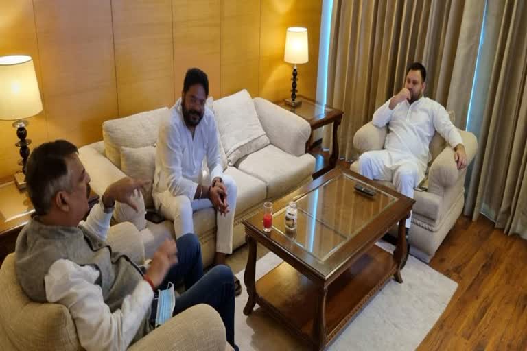 jpcc-president-rajesh-thakur-met-tejaswi-yadav-in-ranchi