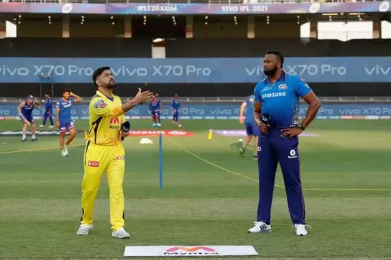 ipl 2021: Chennai Super Kings opt to bat against MI