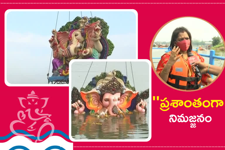 ganesh immersion on tankbund