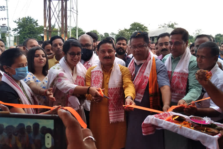 representing assamese cultural heritage nalbari will be having an welcoming gate