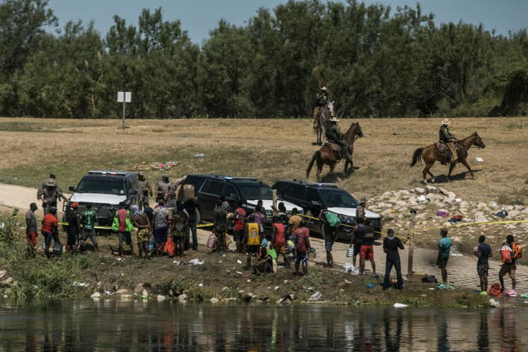 US launches mass expulsion of Haitian migrants  expulsion of Haitian migrants from Texas  Cap-Haitien  Haiti  Texas  Haitian migrants  ഹെയ്‌തിയൻ കുടിയേറ്റക്കാരെ തിരിച്ചയച്ച് യുഎസ്  ഹെയ്‌ത്തിയൻ ജനതയെ തിരിച്ചയച്ച് യുഎസ്.  മാസ്‌ കുടിയേറ്റം  ടെക്‌സസ്  ഹെയ്‌തി