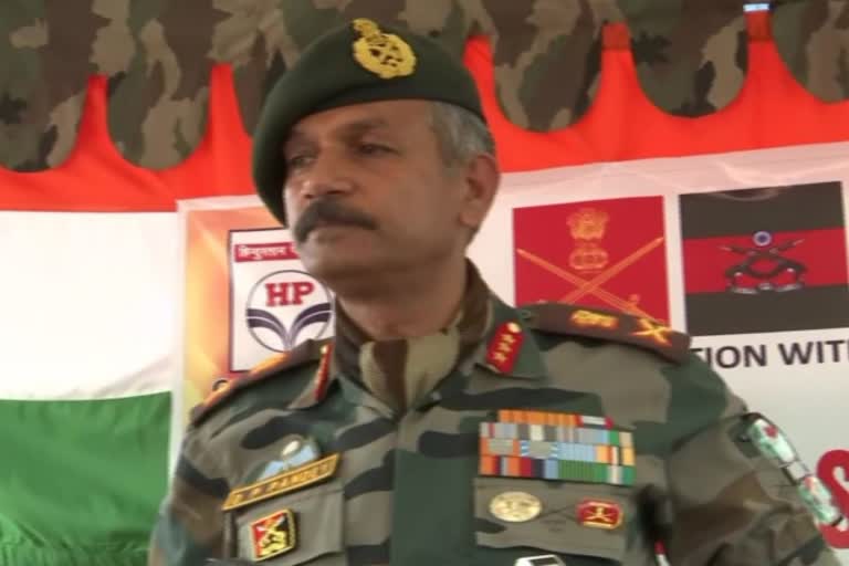 LT GEN DP PANDEY SAYS 60 70 PAKISTANI TERRORISTS ACTIVE IN KASHMIR VELLEY