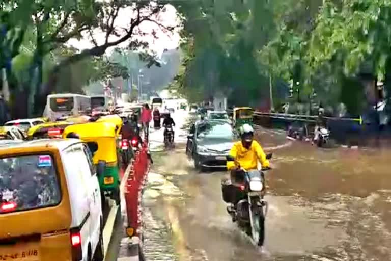 Heavy rain in bangalore