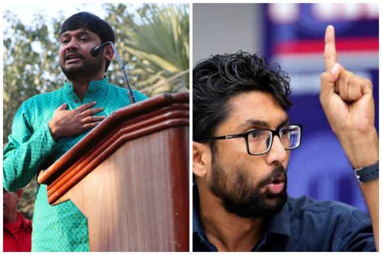 Kanhaiya kumar, Jignesh mevani