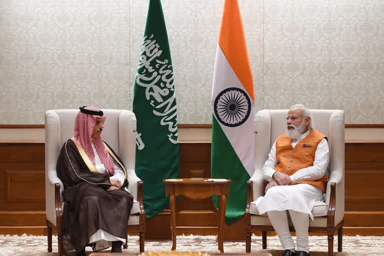 Prime Minister Narendra Modi meets Saudi Foreign Minister