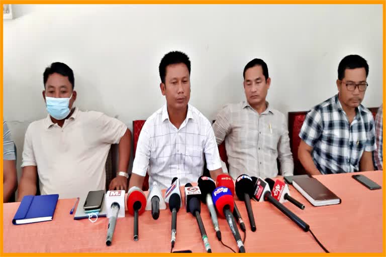 Chirang ABSU central president press meet on Monday her fake encounter