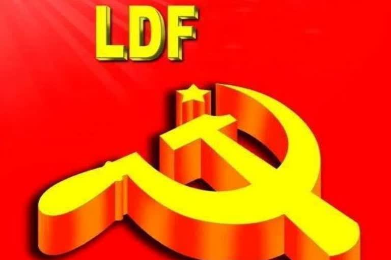 Discussion on board-corporation division in LDF meeting