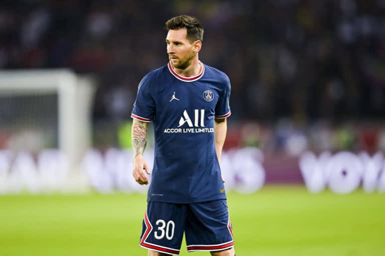 Lionel Messi  Football  Sports News  खेल समाचार  Paris Saint Germain game  knee injury  coach Mauricio Pochettino  लियोनेल मेसी  घुटने में चोट