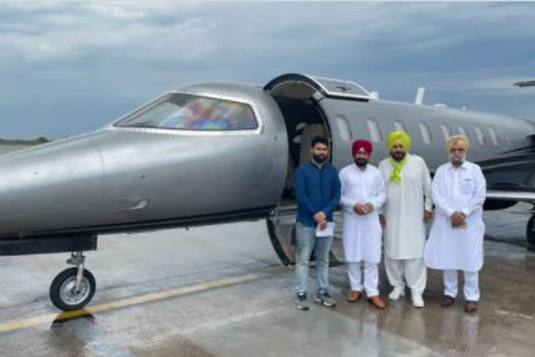 New CM Charanjit Channi on target after using 16 seater chopper to visit delhi