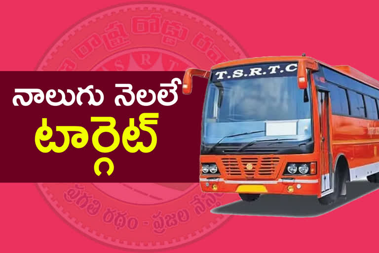 cm kcr set target to tsrtc development