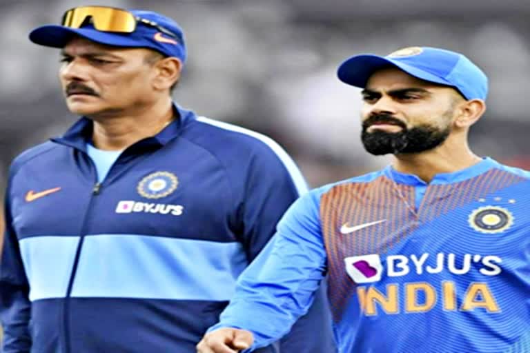 Shastri suggested Kohli  Shastri suggested Kohli captaincy  Kohli captaincy  खेल समाचार  कोच रवि शास्त्री  विराट कोहली  विराट कोहली की कप्तानी