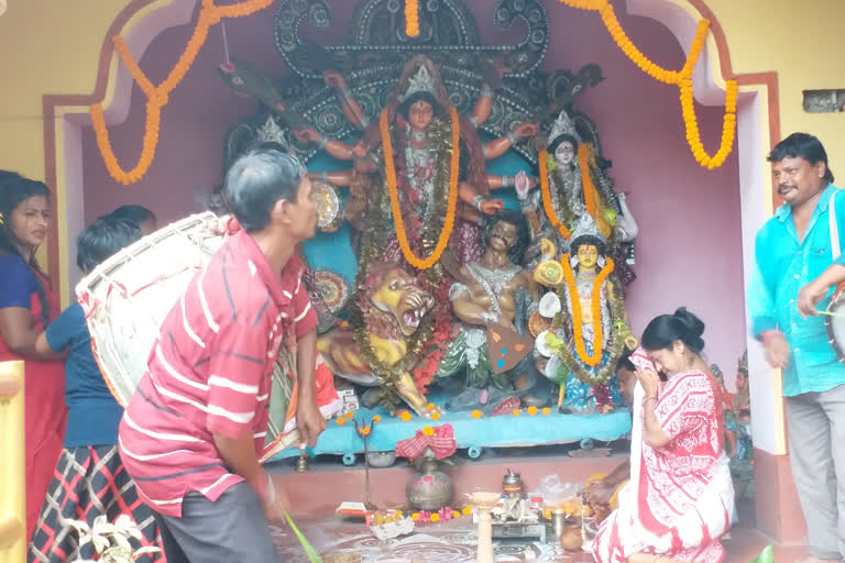 Worship of Goddess Durga on Pitru Paksha in Indra Prastha Adyashakit Mahapith Durgapur