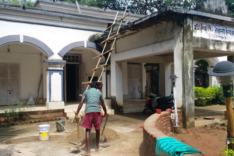 repair work of the dilapidated Chief Minister Secretariat Camp Office