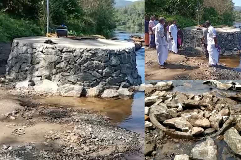 locals protest against demolition of public well by forest department  demolition of public well  locals protest against demolition of public well  protest against demolition of public well by forest department  protest against demolition of public well  forest department demolished public well  പൊതുകിണർ പൊളിച്ചുനീക്കി വനംവകുപ്പ്  locals protest against demolition of public well by forest department officials  demolition of public well by forest department officials  കുട്ടമ്പുഴ  കോതമംഗലം  പൊതുകിണർ  കിണർ  കിണർ പൊളിച്ചുനീക്കി  കിണർ പൊളിച്ചു