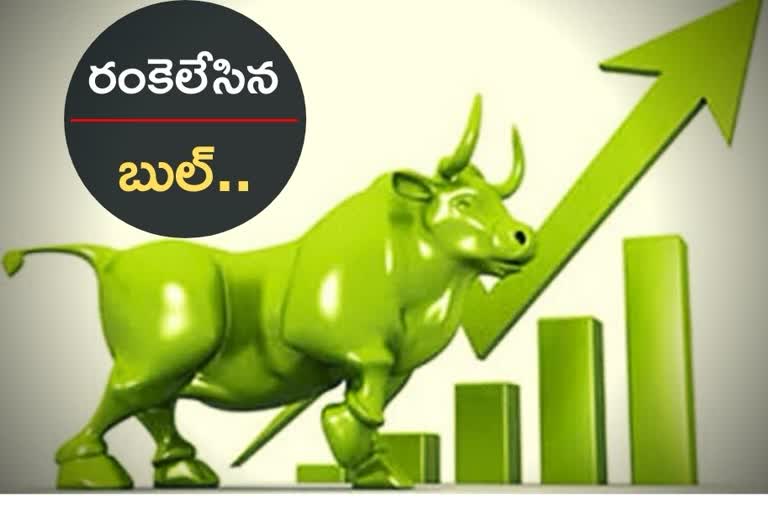 Sensex crosses 60k for the first time, స్టాక్​మార్కెట్లు