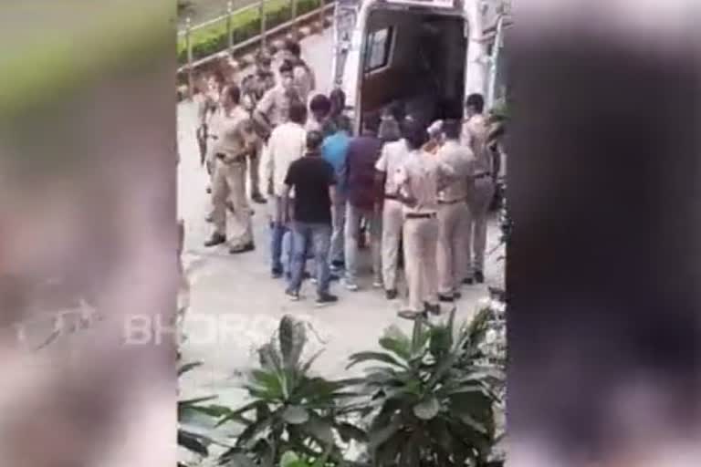 Firing Inside Rohini Court At Delhi