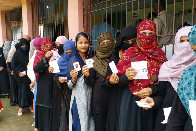 voting of panchayat election in gaya bihar