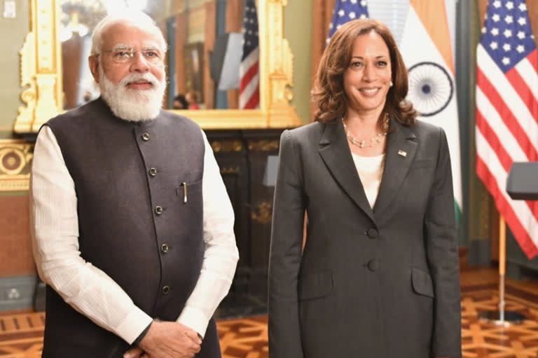 Prime Minister Narendra Modi-gifts-Kamala Harris-copy-of-notifications-related-to-her-grandfather