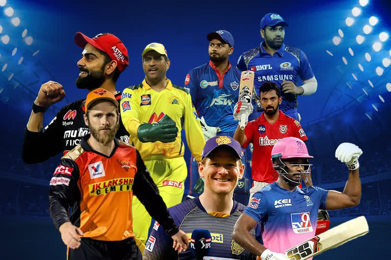 Current IPL Captains history  IPL history  IPL 2021  IPL Captains  IPL 2021 Captains  Sports News  Sports News in Hindi  खेल समाचार  MS Dhoni  Rohit Sharma  Virat Kohli  Eoin Morgan  KL Rahul  Rishabh Pant  Sanju Samson  Kane Williamson