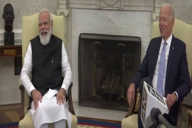 US  India ties can help in solving lot of global challenges: Biden  മോദി- ബൈഡൻ കൂടിക്കാഴ്‌ച  ഇന്ത്യ- അമേരിക്ക ബന്ധം  നരേന്ദ്രമോദി  ജോ ബൈഡൻ  കമല ഹാരിസ്  താലിബാൻ  Thaliban  Biden  modi  modi biden  global challenges