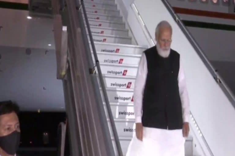 Modi arrives