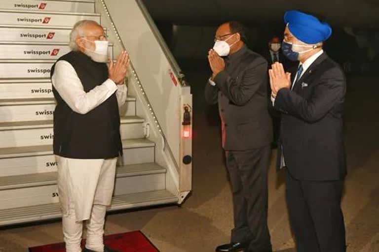 pm-modi-in-new-york-to-address-at-the-76th-session-of-unga